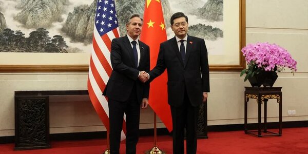 Blinken se reúne con el canciller Qin Gang en su primer viaje a China como secretario de Estado