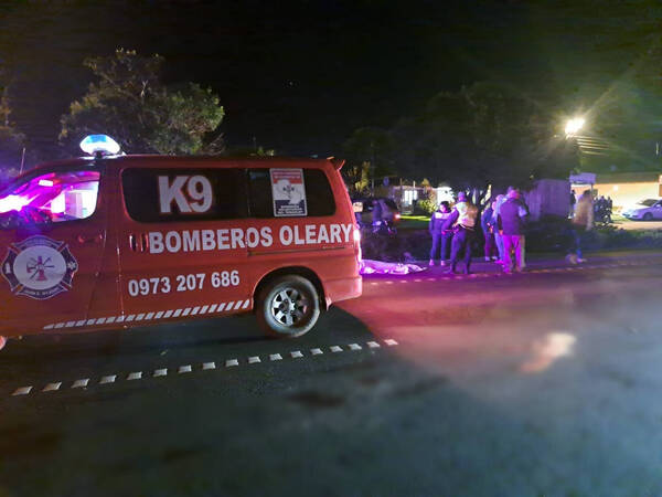 Iba en bicicleta pero un auto se lo llevó por delante de manera violenta