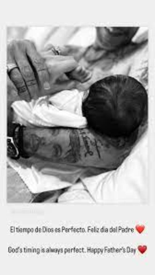¡Nació el primer hijo de Nadia Ferreira!