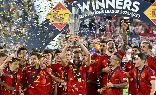 España tumba a Croacia en penales y es campeón de la Nations League