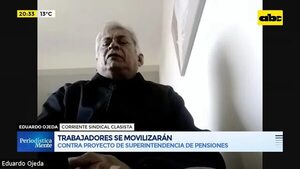 Video: Protestarán contra proyecto de superintendencia de pensiones - Periodísticamente - ABC Color