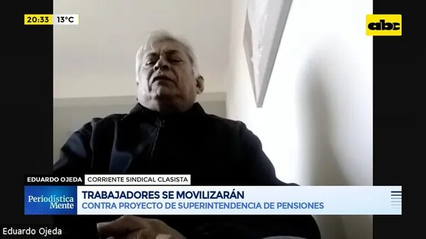 Video: Protestarán contra proyecto de superintendencia de pensiones - Periodísticamente - ABC Color