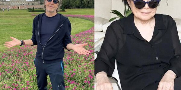 ¡Polémico! Paul McCartney fue felicitado por Yoko Ono