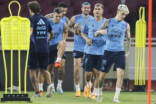 Argentina, sin Messi, enfrenta hoy a Indonesia en el cierre de su gira asiática - Fútbol Internacional - ABC Color