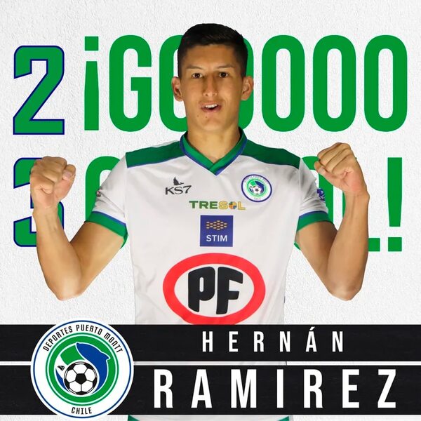 Hernán Ramírez y Danilo Ortiz anotan y ganan en Chile - Fútbol Internacional - ABC Color