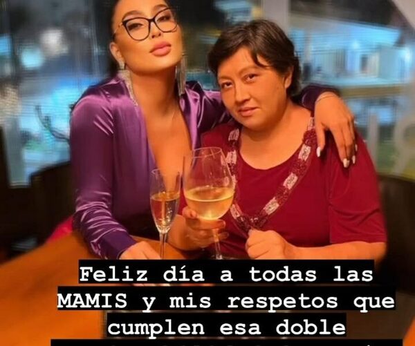 Dedicatoria de Jaz Mernes por el día del padre: ¡Foto con su mamá!