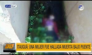 Se entregó el novio de la mujer hallada muerta en Itauguá | Telefuturo