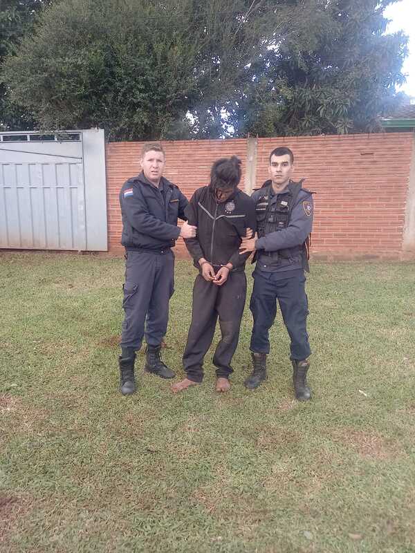 CAPTURAN A DELINCUENTE CON ROSARIO DE ANTECEDENTES