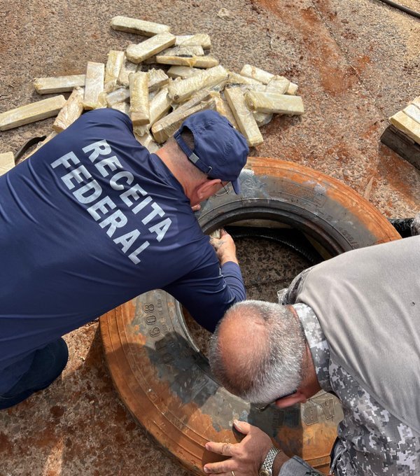 En el lado brasilero incautan 135 toneladas de drogas en cinco meses