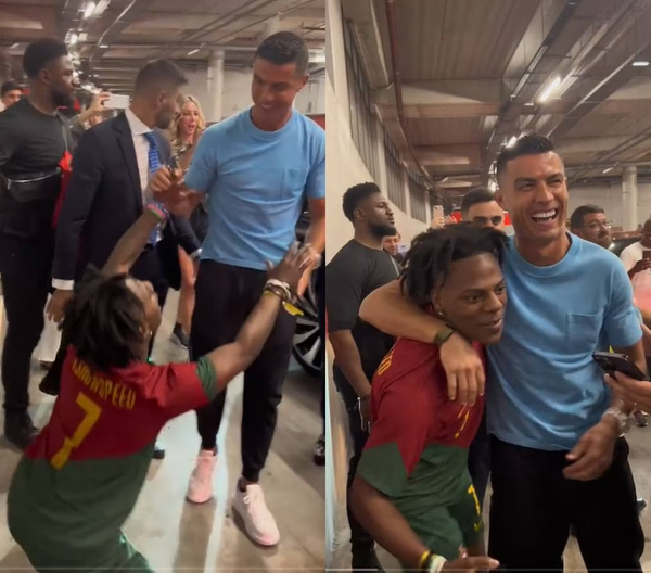 ¡Fanatismo! Cristiano Ronaldo cumple el sueño de un youtuber estadounidense
