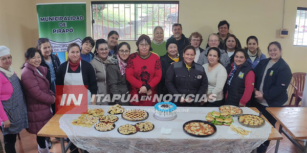 MUJERES PARTICIPARON DE CURSO DE PANADERÍA Y CONFITERÍA EN PIRAPÓ - Itapúa Noticias