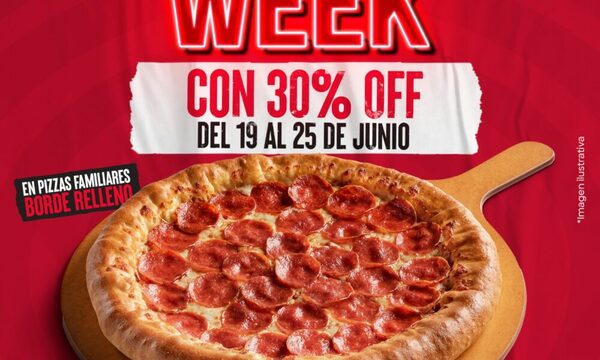 ¡EMPEZÓ LA HUT WEEK EN PIZZA HUT!
