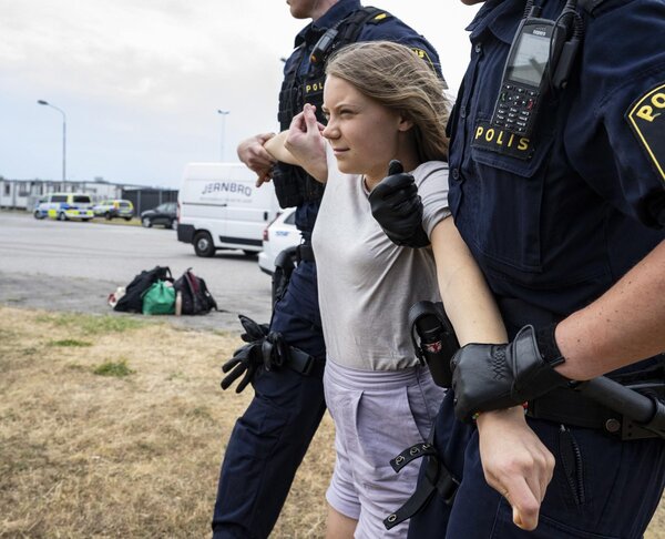 Greta Thunberg detenida nuevamente en Suecia | OnLivePy