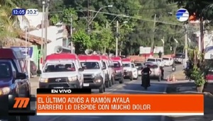 Dan el último adiós a don Juan Ramón Ayala en Barrero