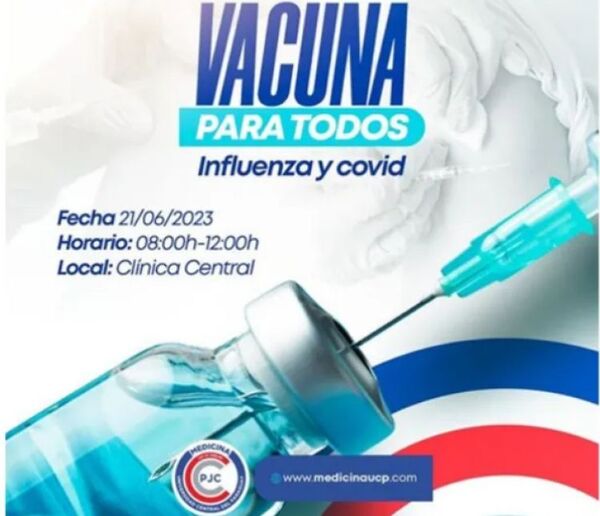 ¡Medicina UCP realiza jornada de vacunación contra el Covid19 y la Influenza en su clínica central!
