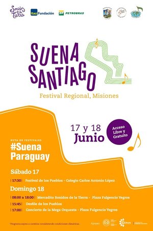 Suena Paraguay inició en Santiago la Ruta de Festivales