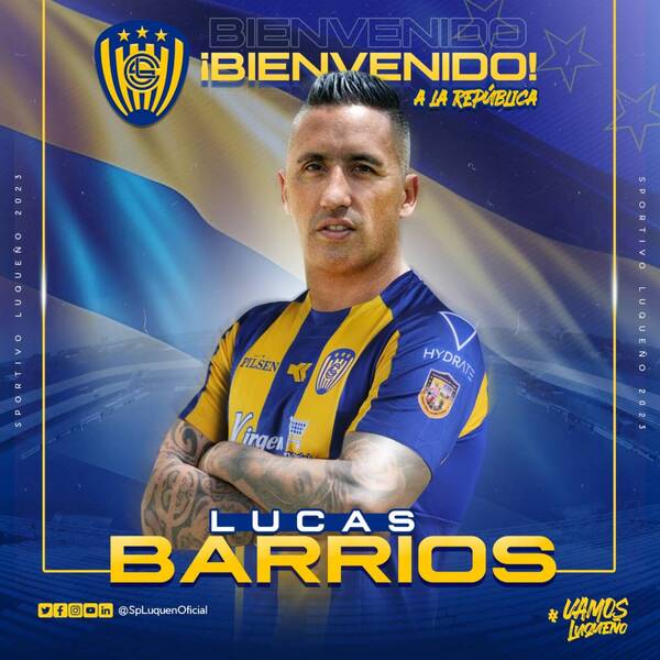 [VIDEO] Lucas Barrios contó por qué decidió jugar en el Sportivo Luqueño