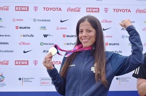 Corredora paraguaya logra medalla de oro en Berlín •