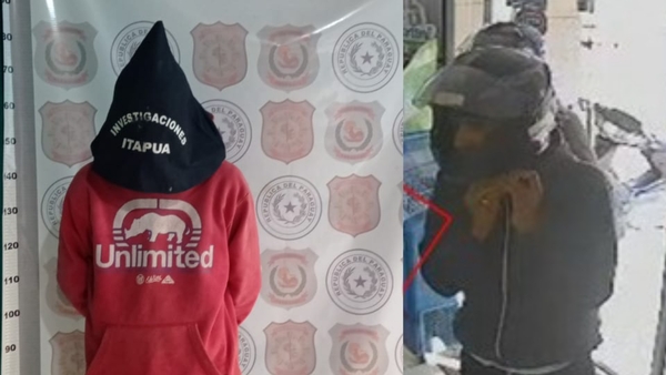 Policia captura a presunto asaltante de una farmacia en Encarnación