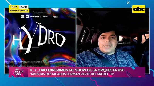 Video: H_Y_DRO Experimental Show de la Orquesta H20 - Ensiestados - ABC Color