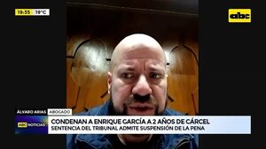 Video: Condenan a Enrique García a 2 años de cárcel - ABC Noticias - ABC Color