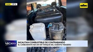 Video: Incautan combustible de contrabando  - ABC Noticias - ABC Color