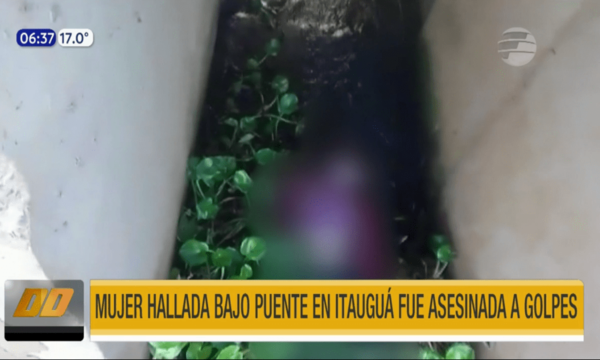 Itauguá: Mujer hallada bajo un puente fue asesinada a golpes | Telefuturo