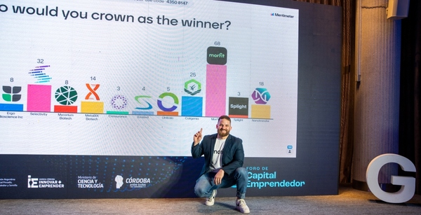 La app paraguaya Morfit ganó el Startup Competition en el Foro de Capital Emprendedor en Córdoba