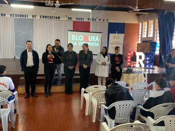 Campaña «Noviazgo sin Violencia» llegó a más de 130 estudiantes de Amambay - .::Agencia IP::.