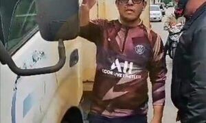 (VIDEO)Repartidor denunció agresión de PMT en Pilar