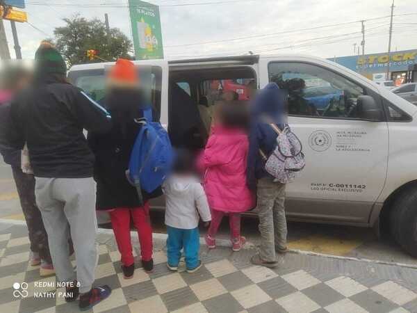 Debido a las bajas temperaturas, MINNA asistió a niños, niñas y adolescentes en situación de calle