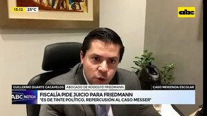 Caso merienda escolar: Fiscalía pide juicio para Friedmann - ABC Noticias - ABC Color