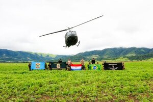 Se encuentra en marcha la operación antidrogas «Nueva Alianza 38» en Canindeyú