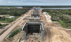 Obras del Puente de la Bioceánica presentan más del 20% de avance
