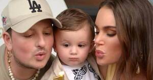 La Nación / Stephi Stegman y Pablo Mejía celebran el primer añito de Bru