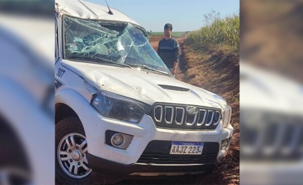 Ingeniero del CAH protagonizó violento vuelco