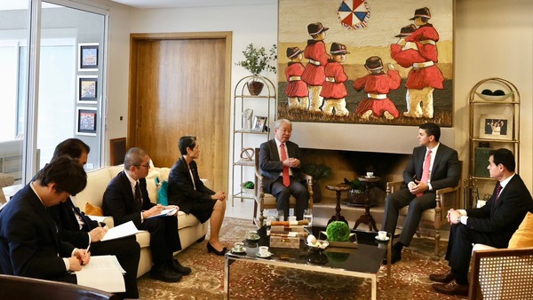 Diario HOY | Peña conversó con Piñera y con presidente de la JICA