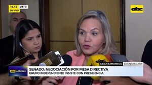 Senado: Negociación por mesa directiva  - ABC Noticias - ABC Color