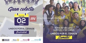 DIEGO AQUINO “INVITO A QUE COLABOREN CON LA COLECTA TODOS POR CENADE” - Itapúa Noticias