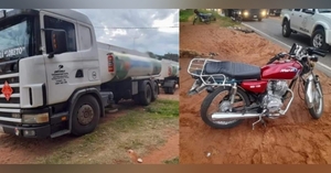 Joven motociclista falleció arrollado tras intentar adelantarse a un camión cisterna