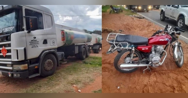 Joven motociclista falleció arrollado tras intentar adelantarse a un camión cisterna