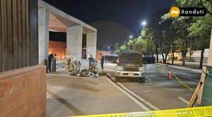 Alemán intento entrar mbaretepe y armado a la Embajada de EEUU