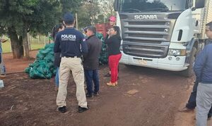 Imputan a conductores de tractocamiones por contrabando de productos frutihortícolas