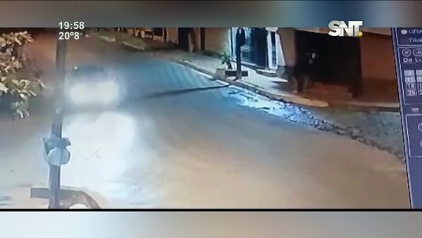 Sobrevivió de milagro a un asalto - SNT