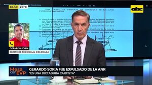 Video: Gerardo Soria fue expulsado de la ANR - Mesa de Periodistas - ABC Color