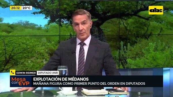 Explotación de Médanos: mañana es el primer punto en Diputados - Mesa de Periodistas - ABC Color