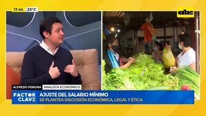 Video: Ajuste del salario mínimo - Factor Clave - ABC Color