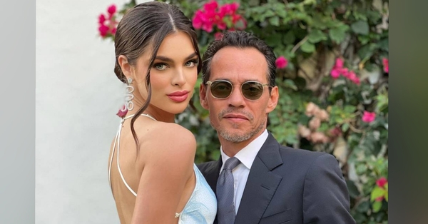 Marc Anthony y Nadia Ferreira unieron sus vidas en matrimonio