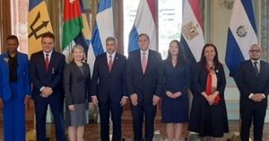  Presidente Abdo recibió cartas credenciales de seis nuevos embajadores concurrentes