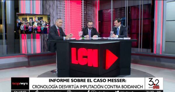 La Nación / Messer: Boidanich denuncia manipulación y afirma que fue el primero en dar aviso al Brasil